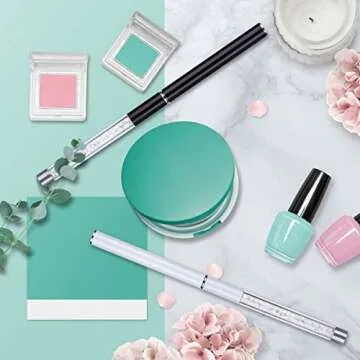 Reusable Eyelash Brushes with Cap for Eco-Friendly Beauty