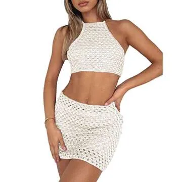 Y2K Knitted Bodycon Mini Dress for Summer Style Delight