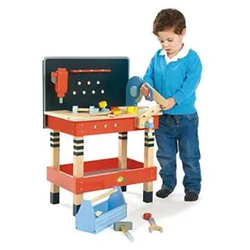 Tender Leaf Tool Bench - 18-Piece Creative Play Set for Kids