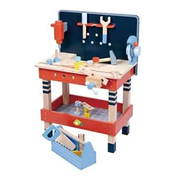 Tender Leaf Tool Bench - 18-Piece Creative Play Set for Kids