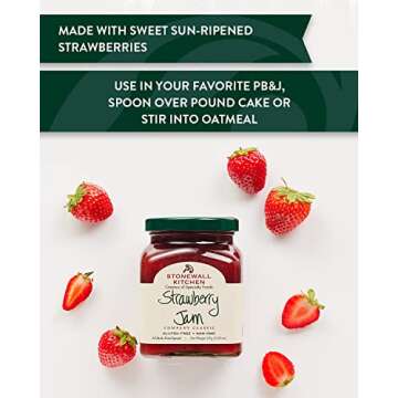 Stonewall Kitchen Strawberry Jam (4-Pack)