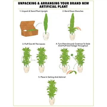 Nearly Natural Golden Cane Palm Artificial Tree 5ft