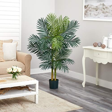 Nearly Natural Golden Cane Palm Artificial Tree 5ft