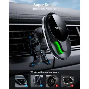 Magnetic Wireless Car Charger for iPhone 14/13/12 Series