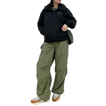 Women’s Baggy Cargo Pants - Trendy Low Waist Hip Hop Sweatpants for Effortless Style