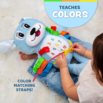 Interactive Plush Barkley Dog for Toddler Learning Fun