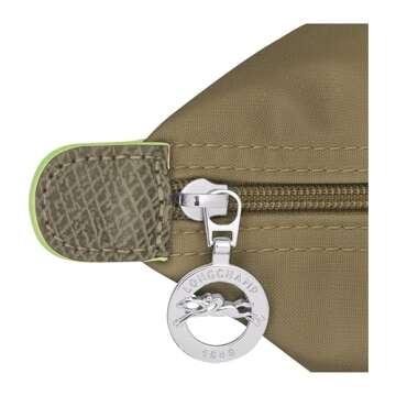 Longchamp Le Pliage Large Shoulder Tote Bag, Artichoke