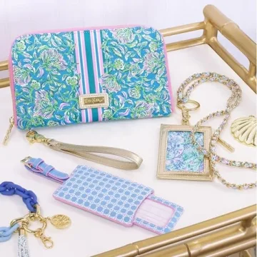 Stylish Lilly Pulitzer ID Holder and Lanyard for Everyone