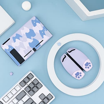 Cute Purple Silicone Case for Nintendo Switch Joy-Cons