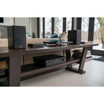 Bluesound Node Wireless Multi-Room High Resolution Music Streamer - Black