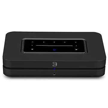 Bluesound Node Wireless Multi-Room High Resolution Music Streamer - Black