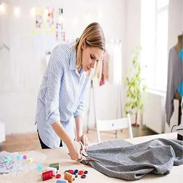 200pcs Sewing Pins Flat Head Straight Pins with Butterfly and Flower Colored Heads, Long 2.16inch Quilting Pins for Dressmaker, Craft, Sewing Project and DIY Decoration (Butterfly and Flower)