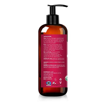 Cliganic Organic Jojoba Oil 16 oz Pure Cold Pressed Oil