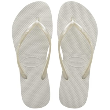 Havaianas Women's Slim Flip Flops - Stylish Comfort in White
