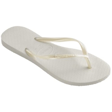 Havaianas Women's Slim Flip Flops - Stylish Comfort in White