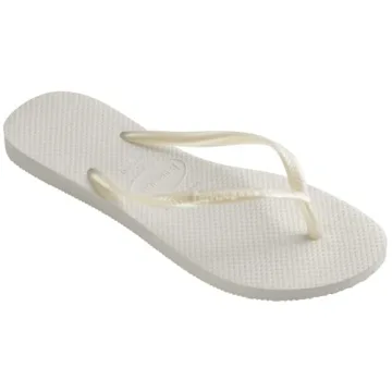 Havaianas Women's Slim Flip Flops - Stylish Comfort in White