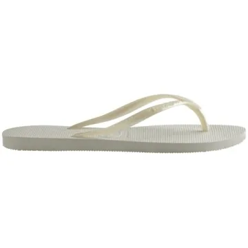 Havaianas Women's Slim Flip Flops - Stylish Comfort in White