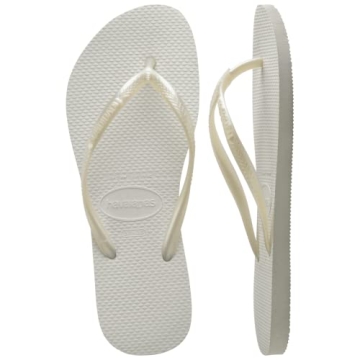 Havaianas Women's Slim Flip Flops - Stylish Comfort in White