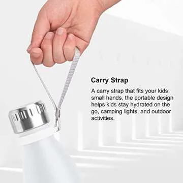 KOODEE 9 oz Insulated Kids Water Bottle for School