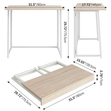Versatile 4NM Folding Desk - Stylish and Functional