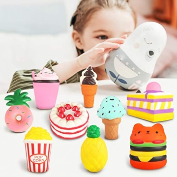 Jumbo Soft Squishies Set for Kids Stress Relief Toys