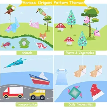 Discover Origami Paper Set for Kids - 300 Sheets, Fun Projects