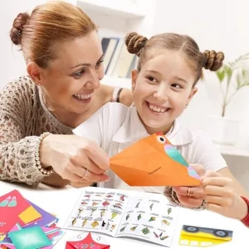 Discover Origami Paper Set for Kids - 300 Sheets, Fun Projects