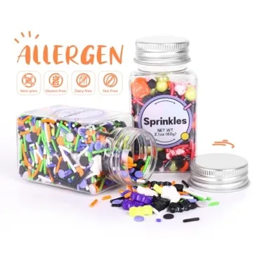 Edible Halloween Sprinkles for Festive Baking