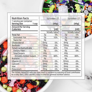 Edible Halloween Sprinkles for Festive Baking