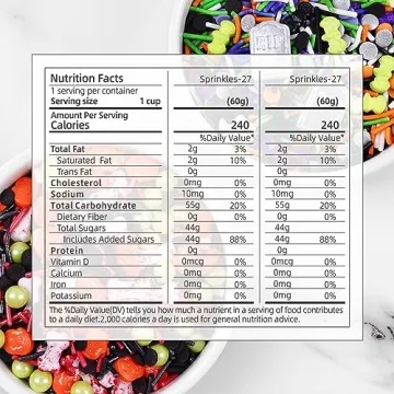 Edible Halloween Sprinkles for Festive Baking