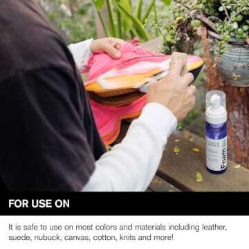 Jason Markk Read-To-Use Foam, Shoe Cleaner, Sneaker Care, Ideal for Footwear, Safe for Leather, Suede, Nubuck, Cotton, Knits, 7oz