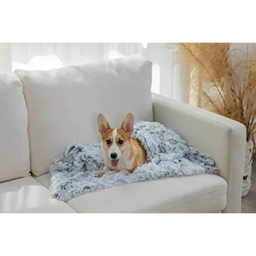 PJYuCien Fluffy Fleece Pet Blanket - Ultra Soft & Warm