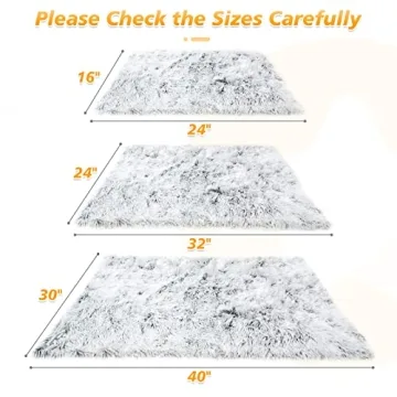 PJYuCien Fluffy Fleece Pet Blanket - Ultra Soft & Warm