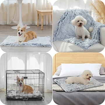 PJYuCien Fluffy Fleece Pet Blanket - Ultra Soft & Warm