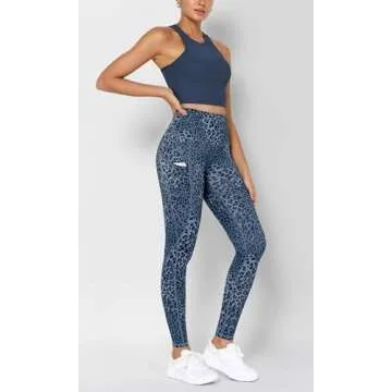 ODODOS High Waisted Yoga Leggings with Pockets
