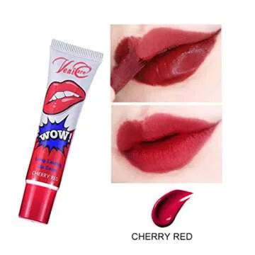 VeniCare Lip Stain Lip Gloss 6 Colors Tattoo Magic Color Peel Off Mask Tint Long Lasting Waterproof
