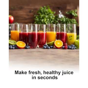 SiFENE Juicer Machines, Big Mouth Large 3” Feed Chute for Whole Fruits and Vegetables, Centrifugal Extractor, Easy to Clean, Non-BPA, Silver