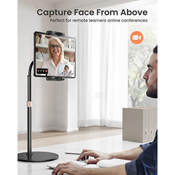 LISEN iPad Stand - Adjustable, Portable, and Sturdy Tablet Holder