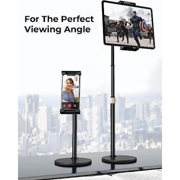 LISEN iPad Stand - Adjustable, Portable, and Sturdy Tablet Holder