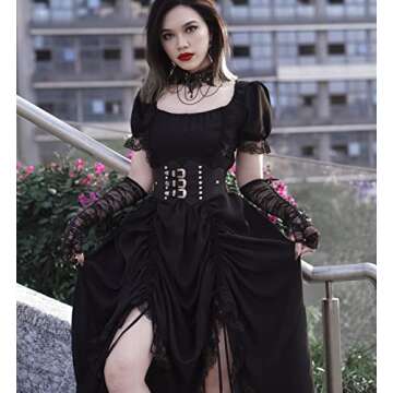 Scarlet Darkness Women's Gothic Cincher Belt Corset