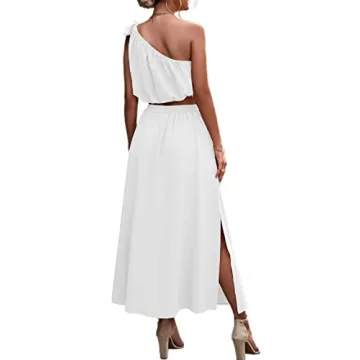 Umenlele Women's Summer 2 Piece Outfit - Stylish & Flowy