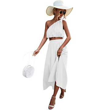 Umenlele Women's Summer 2 Piece Outfit - Stylish & Flowy