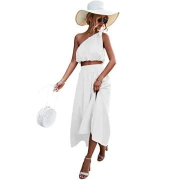 Umenlele Women's Summer 2 Piece Outfit - Stylish & Flowy