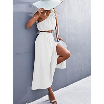 Umenlele Women's Summer 2 Piece Outfit - Stylish & Flowy