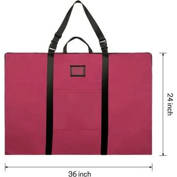 Large Art Portfolio Bag - Lightweight and Convenient