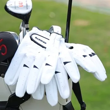 Yamato Golf Cabretta Leather Gloves - 3-Pack, Comfortable & Durable