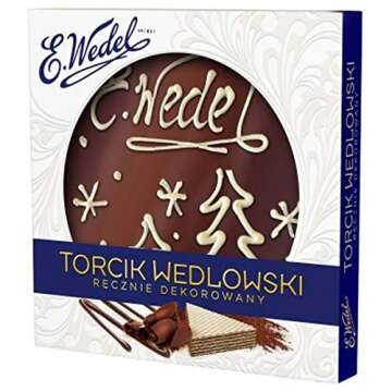 E.Wedel - Torcik Wedlowski / Wafer Cake (250g / 8.8 Oz) (Pack of 2)