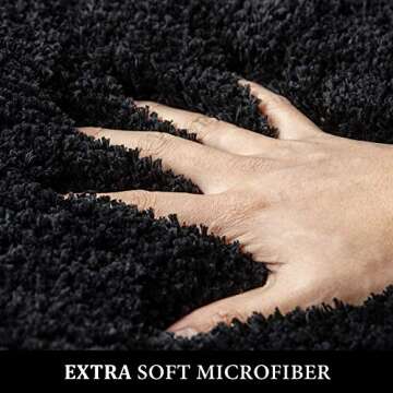 MIULEE Soft Non-Slip Bathroom Mats Set for Any Home