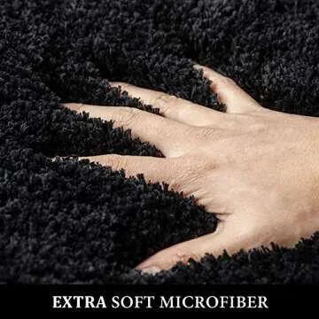 MIULEE Soft Non-Slip Bathroom Mats Set for Any Home