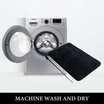 MIULEE Soft Non-Slip Bathroom Mats Set for Any Home